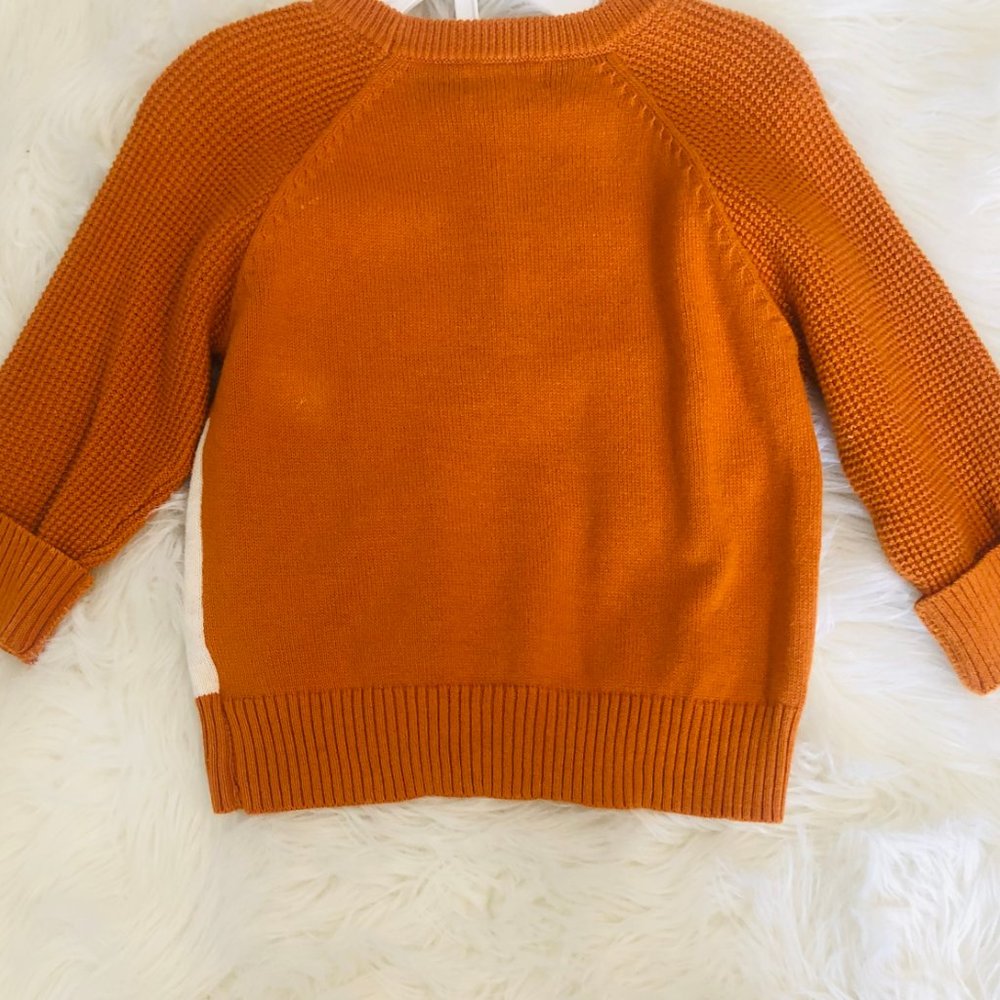 Cat & Jack Fox Sweater & Burgundy Jogger -18months - Picture 4 of 6